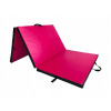 Gymnastika Underfit žltá 195 cm x 100 cm (Tvrdý skladací matrac 195x100x5 cm)