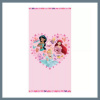 Disney Princezné Heartfelt Friendship osuška, plážová osuška 70×140 cm CBX244254DP