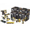 DEWALT KOMPLET COMBO 8 ELEKTRICKÉ NÁRADIE 18V DCK865P4T 4X5,0Ah SKRUTKOVAČ KĽÚČ