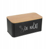 Orion Dóza Čas na čaj black 20,3 x 10,3 x 9 cm
