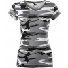 Malfini Camo pure Dámske tričko C22 camouflage gray S