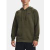 Under Armour Mikina s kapucňou UA Rival Fleece 1/2 Zip HD-GRN 1373371-390