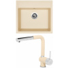 Set Sinks G9250 (dřez Solo 560 Sahara 50 + baterie Mix 3 P Sahara 50)
