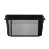 Nádoba GN 1/2, HENDI, Profi Line, GN 1/2, 9,5L, Čierna, 325x265x(H)150mm