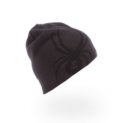 Spyder M Reversible Innsbruck-Hat-black pánská zimní čepice