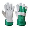 PORTWEST PREMIUM CHROME RIGGER A220 / Kombinované rukavice - zelená XL