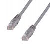 DATACOM Patchkabel 2m , UTP , Cat5e , RJ45, šedý (1520)