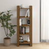 Regál VidaXL 60 x 35 x 160 cm, odtiene hnedej farby