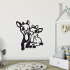 drevo zivota Drevený obraz na stenu – srnku relax Farebný vzor: Čierna, Rozmery: 40x45