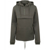 Build Your Brand Dámska mikina s kapucňou BY097 Olive 3XL