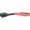 Račňa vyhnutá poplastovaná, 72 zubov, 1/4”, Crv, EXTOL PREMIUM