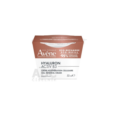 AVENE HYALURON ACTIV B3 Krém pre obnovu buniek náhradná náplň 1x50 ml