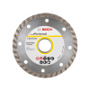 BOSCH Diamantový rezný kotúč 115 x 2,0 x 7,0 x 22,2 mm Turbo ECO for Universal (10 ks)