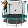 Trampolína Funfit so sieťou 312 cm FT 10 (304-312 cm) (Záhradná trampolína Premium, vnútorný sieťový rebrík 312 cm, 10 stôp, Funfit)