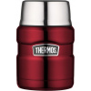 Thermos Termoska na jedlo so skladacou lyžicou a šálkou - červená 470 ml