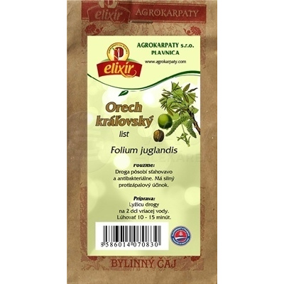 Agrokarpaty ORECH KRAĽOVSKÝ list bylinný čaj 1 x 30 g