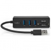 USB Hub Nedis CCGB61250BK01