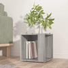 vidaXL Príručný stolík sivý dub sonoma 33x33x34,5 cm spracované drevo