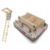 Podkrovné schody - Loft 4STEP EXTRA 46 mm, 90x80 80x90 (Podkrovné schody - Loft 4STEP EXTRA 46 mm, 90x80 80x90)