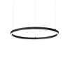 Luster LED ORACLE SLIM SP D70, 3000k, 4300lm, čierna farba | Ideal Lux