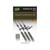 FOX - Montáž Naturals Submerged Heli Rigs Leaders 75 cm 30 lb 3 ks