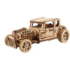 Ugears 3D dřevěné mechanické puzzle The Hot Rod Furious
