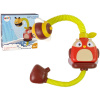 LEAN TOYS Hračka do kúpeľa sova, sprcha, včela
