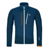 Ortovox Fleece Grid Jacket M deep ocean L; Modrá mikina