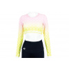 Dámsky Crop Top dlhý rukáv Crussis fit ombre
