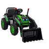 Ramiz Elektrický traktor/bager zelený