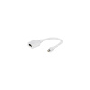 Gembird miniDP Samec/DP Samica adapter A-mDPM-DPF-001-W