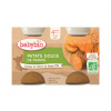 BABYBIO Príkrm sladké zemiaky 2x 130 g