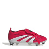 adidas Predator Elite Fold-Over Tongue Childrens Firm Ground Football Boots Red/White C12 (30.5)