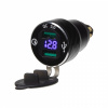 Voltmeter do DIN zásuvky 12/24V - 2x USB nabíjačka QC 3.0