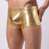 Pánske erotické lesklé boxerky Evil Eros Liquid Skin XL Zlatá