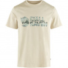 Fjällräven Multicolor Logo T-shirt M, Farba CHALK WHITE, Veľkosť M