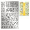 Moyra Stamping Platňa na pečiatkovanie č. 130 In bloom