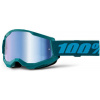 100% STRATA 2 Goggle Stone - Mirror Blue Lens