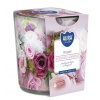 Aura Bispol Roses vonná sviečka 100g