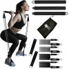 TYČ NA CVIČENIE FITNESS PILATES BAR + 4 ODPOROVÉ GUMY MuscleForge