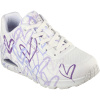 SKECHERS-Uno Spread The Love white/multi purple Biela 42 2025