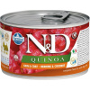 N&D QUINOA Dog konz. Herring & Coconut Mini 140 g