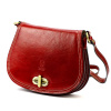 Dámska kožená kabelka Florence ART. 873 Červená crossbody kabelka