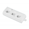 Trojnásobná zásuvka Jonex GN-370, IP20, 16 A, 250 V - biela