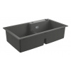 Grohe Drezy - Kompozitný drez K500 s automatickým odtokom, 860x500 mm, granitová sivá 31649AT0