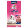 Vitakraft Liquid Snack doplnkové krmivo pre mačky od 3. mesiaca 6 x 15 g (90 g)