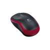 Logitech M185 - bezdrôtová myš - červená (910-002240)