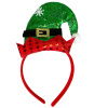 Čelenka vianočná čiapka Typ: Zelená 1