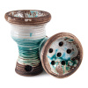 Vintage Glass Syria Barva: Zelená