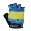 Detské cyklistické rukavice Silvini Punta CA1438 - Black-blue - 7-8Y